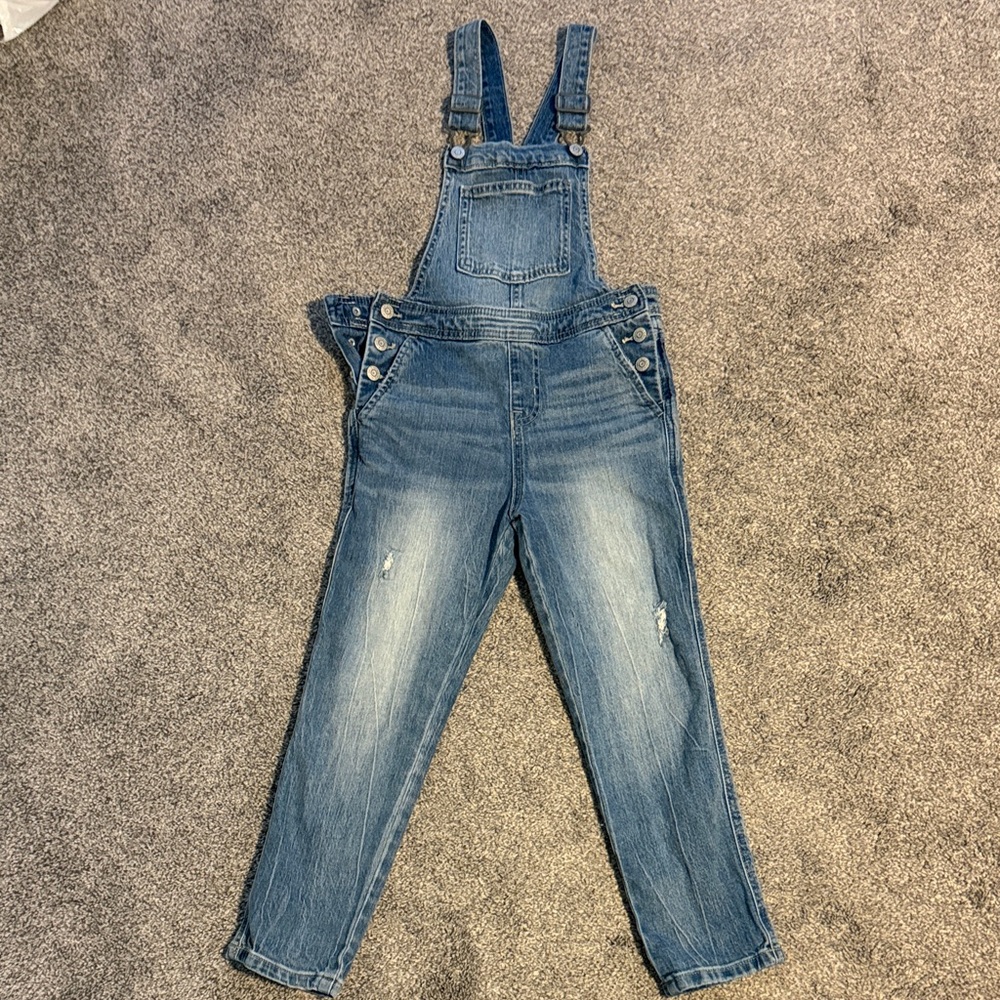 Cat & Jack Blue Denim Overalls